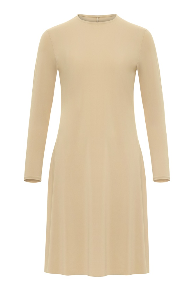 FK341 - Luxe long sleeve shell slip, seamless
