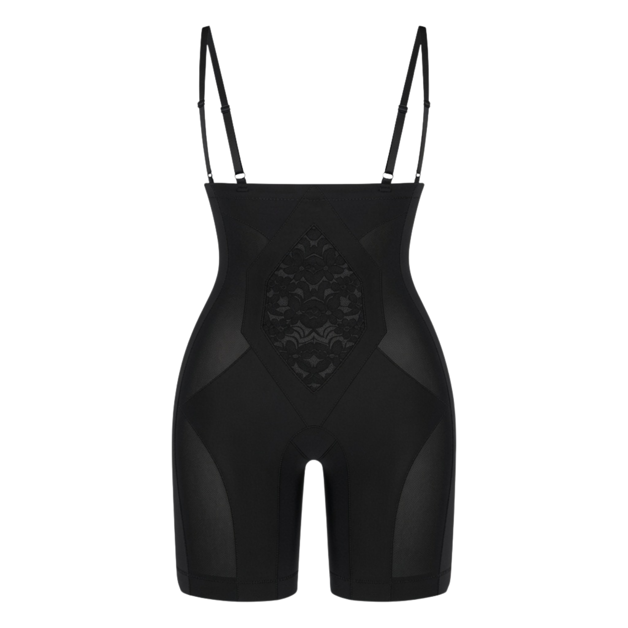 CM1561 - Super high waistline shaping shorts girdle with suspenders